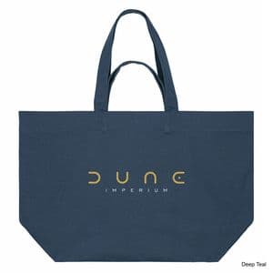 Deep Teal Dune Imperium Shopping Bag