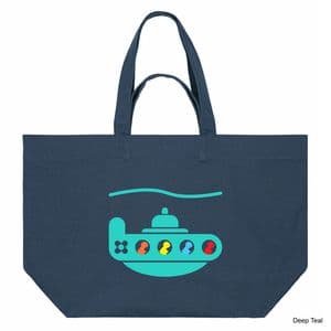  Deep Teal Deep Sea Adventure Shopping Bag