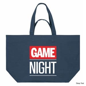 Deep Teal Marvel Game Night Shopping Bag