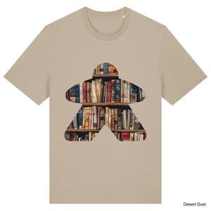 Desert Dust Book Meeple T-Shirt