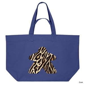 Dusk Animal Print Meeple Shopping Bag