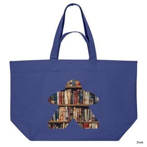 Dusk Book Meeple Shopping Bag