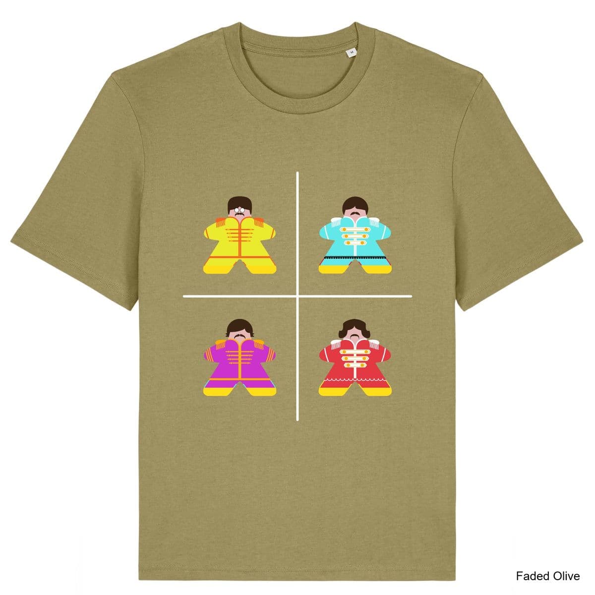 Faded Olive The Beeples T-Shirt