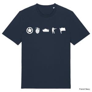 French Navy Memoir 44 tshirt