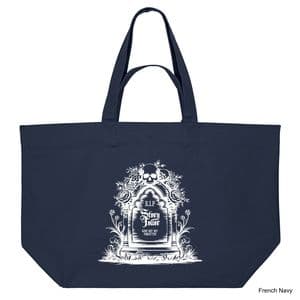 French Navy Blood On The Clocktower Storyteller Shopping Bag