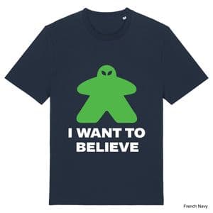 French Navy Alien Meeple T-Shirt