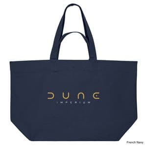 French Navy Dune Imperium Shopping Bag