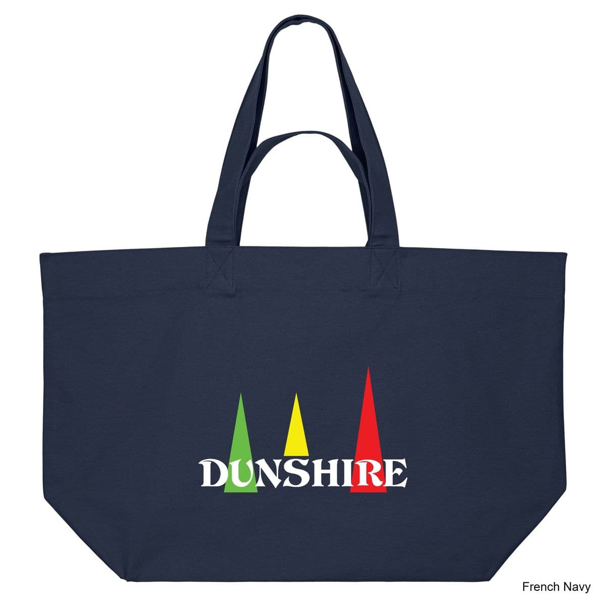 French Navy Cones Of Dunshire Shopping Bag