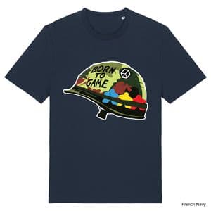 French Navy Born To Game T-Shirt