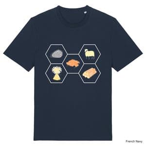 French Navy Catan T-Shirt
