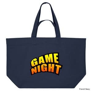 French Navy King Of Tokyo Game Night Shopping Bag