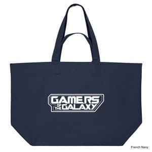French Navy Gamers Of The Galaxy Shopping Bag