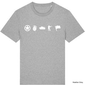 Heather Grey Memoir 44 tshirt