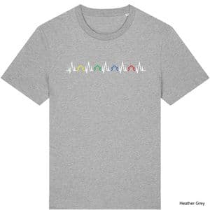 Heather Grey Meeple Beats Tshirt