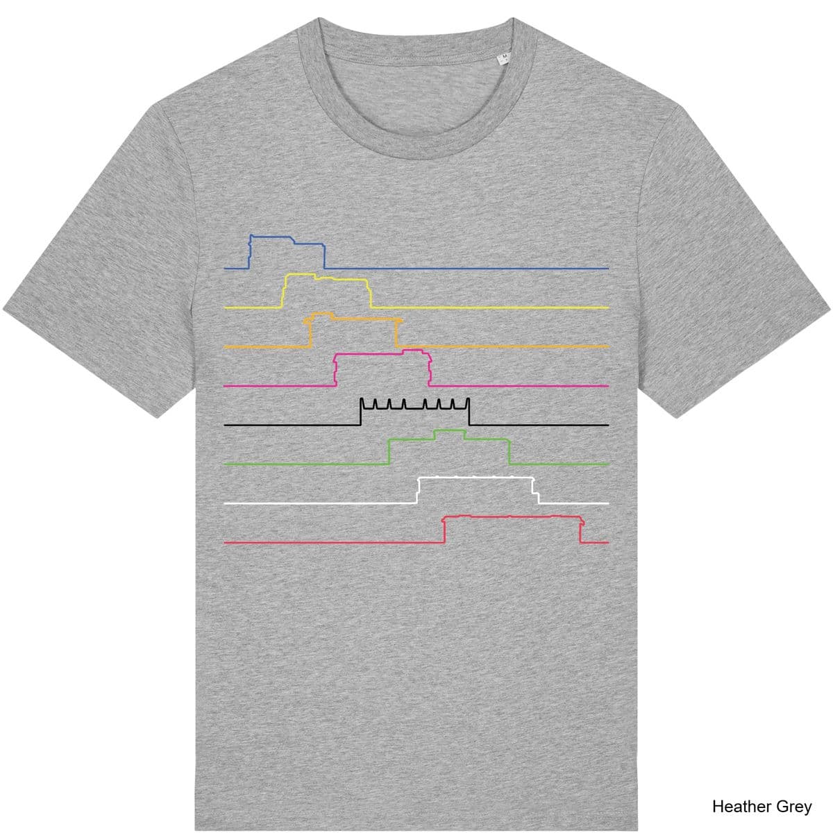 Heather Grey Ticket to Ride T-Shirt