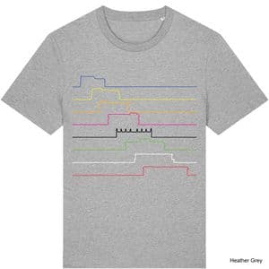 Heather Grey Ticket to Ride T-Shirt