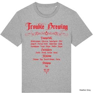 Heather Grey Trouble Brewing T-Shirt