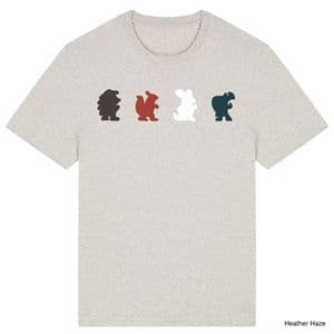 Heather Haze Everdell Meeple T-Shirt