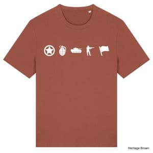 Heritage Brown Memoir 44 tshirt