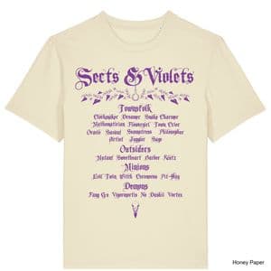 Honey Paper Sects & Violets T-Shirt