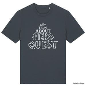 India Ink Grey HeroQuest Tshirt
