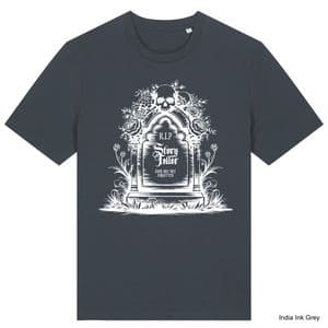 India Ink Grey Blood On The Clocktower Storyteller T-Shirt