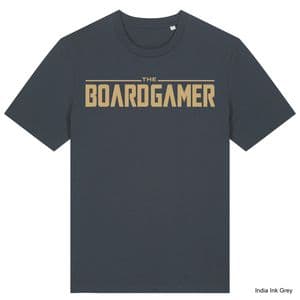 India Ink Grey The Boardgamer T-Shirt