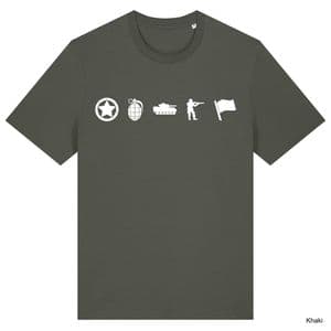 Khaki Memoir 44 tshirt