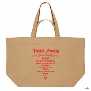 Latte Trouble Brewing Shopping Bag