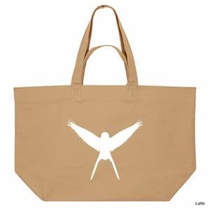 Latte Wingspan Shopping Bag
