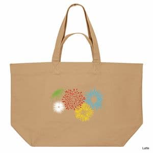 Latte Hanabi Shopping Bag