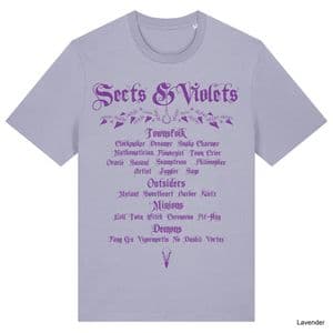 Lavender Sects & Violets T-Shirt