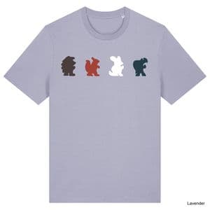 Lavender Everdell Meeple T-Shirt