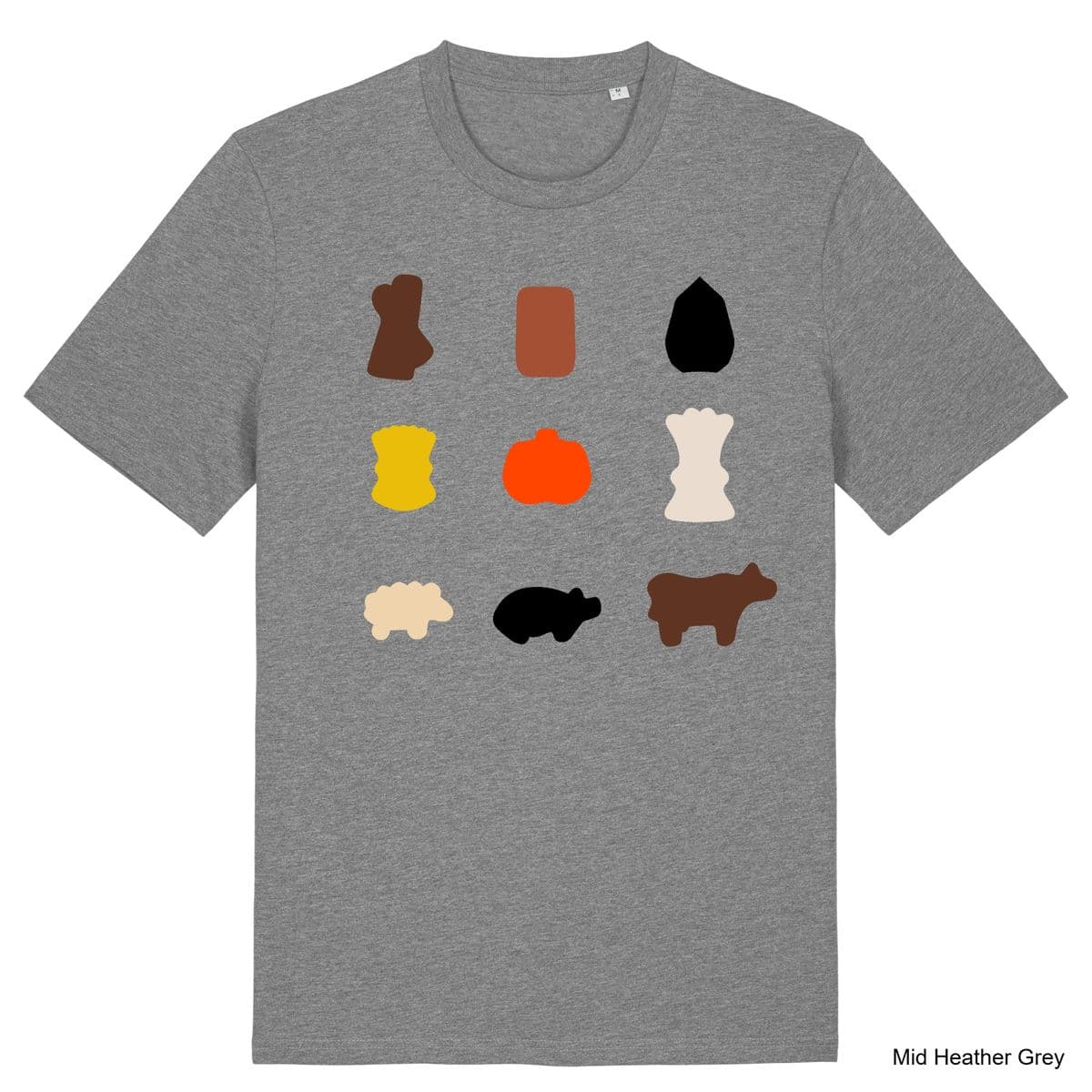 Mid Heather Grey Agricola T-Shirt