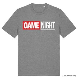 Mid Heather Grey Marvel Game Night T-Shirt