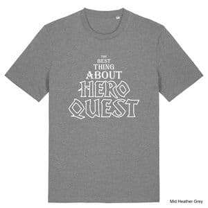 Mid Heather Grey HeroQuest Tshirt