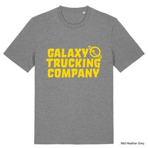 Mid Heather Grey Galaxy Trucker T-Shirt