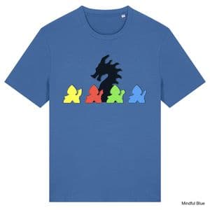 Mindful Blue Clank Board Game T-Shirt