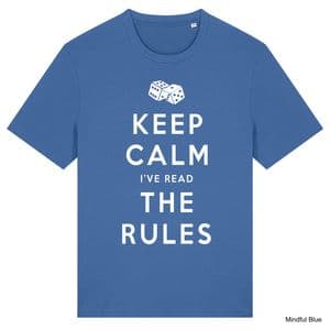 Mindful Blue Keep Calm Tshirt
