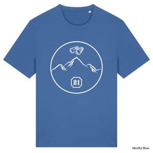 Mindful Blue Snowdonia T-Shirt