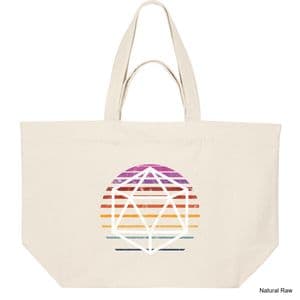 Natural Raw D20 Shopping Bag