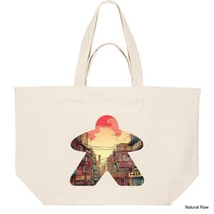 Natural Raw Comic Book Meeple #1 Shopping Bag
