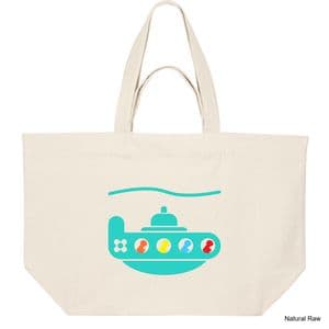  Natural Raw Deep Sea Adventure Shopping Bag