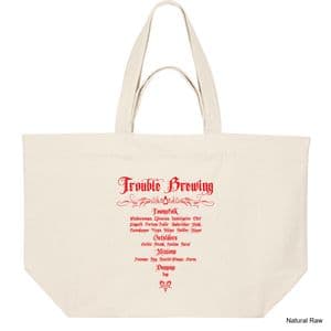 Natural Raw Trouble Brewing Shopping Bag