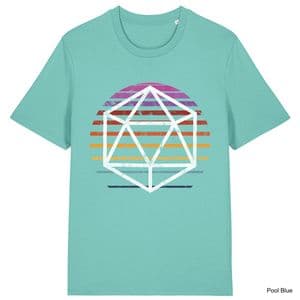 Pool Blue D20 T-Shirt