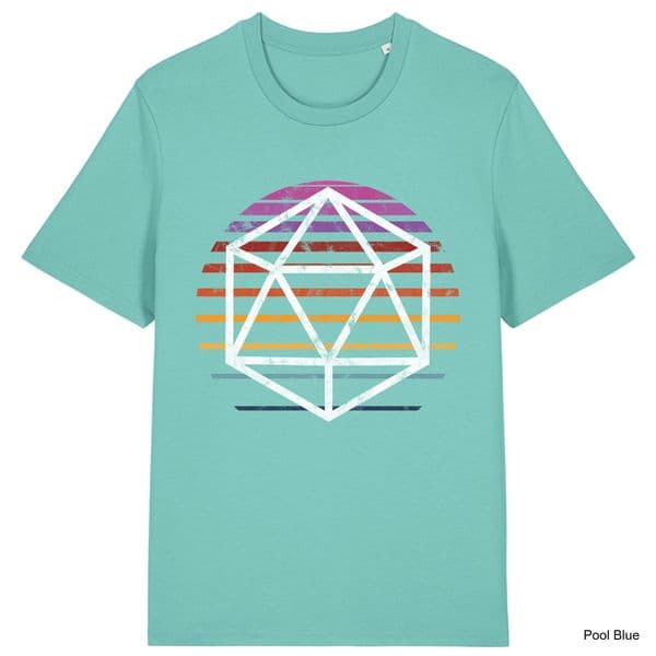 Pool Blue D20 T-Shirt
