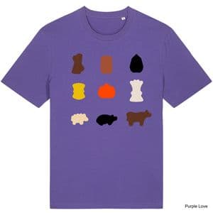 Purple Love Agricola T-Shirt