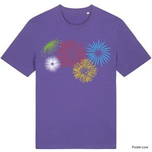 Purple Love Hanabi Tshirt