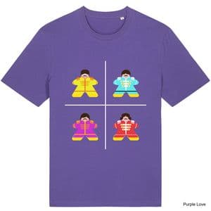 Purple Love The Beeples T-Shirt