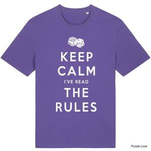 Purple Love Keep Calm Tshirt